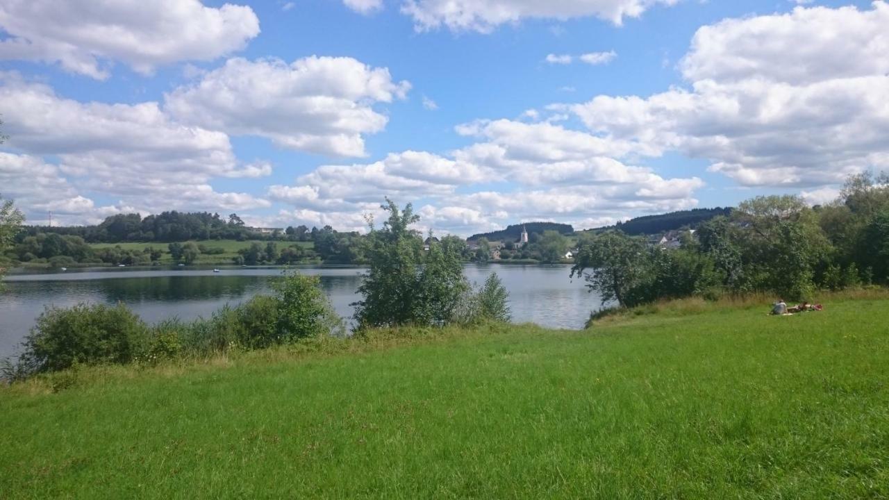 Ferienwohnung Welcome Mit Seeblick Schalkenmehren Exterior foto